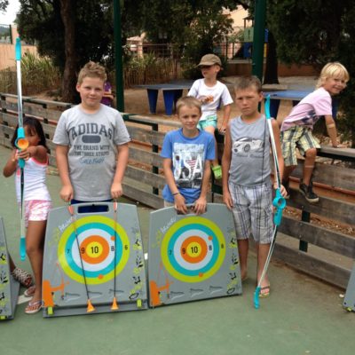 Camping mit Kindern Animationen im Var