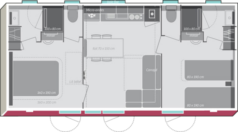 Gestaltung Mobilhaus Îles d'Or®