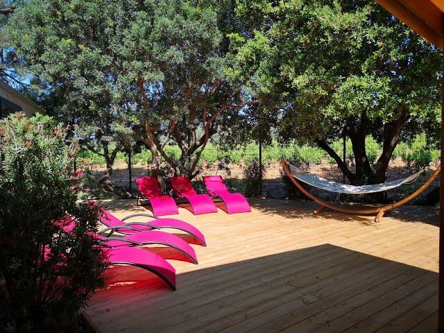 La Villa des Copains® auf dem 4-Sterne-Campingplatz Les Jardins de La Pascalinette®