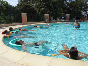 Bormes-les-Mimosas Ferien Schwimmbad Wasserpark Aquagym Mit Freunden