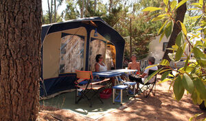 Umweltfreundlicher und naturnaher Campingplatz**** an der Côte d’Azur