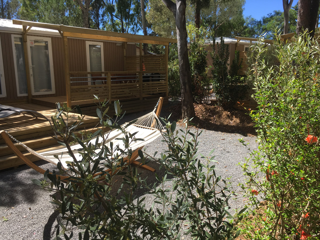 Mobilhaus der Luxusklasse « Îles d'Or » in Hyères