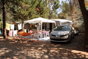 Camingplatz**** mit allem Komfort – Mietobjekt: Stellplätze für Zelte an der Côte d’Azur