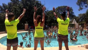 Campingplatz an der Côte d’Azur mit Aktivitäten im Wasserparadies