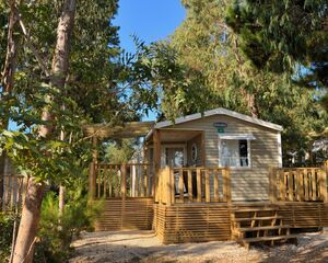 Mobilhaus für naturnahe Ferien in Strandnähe