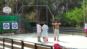 Campingplatz in der Provence – Aktivitäten für Erwachsene - Bogenschiessen