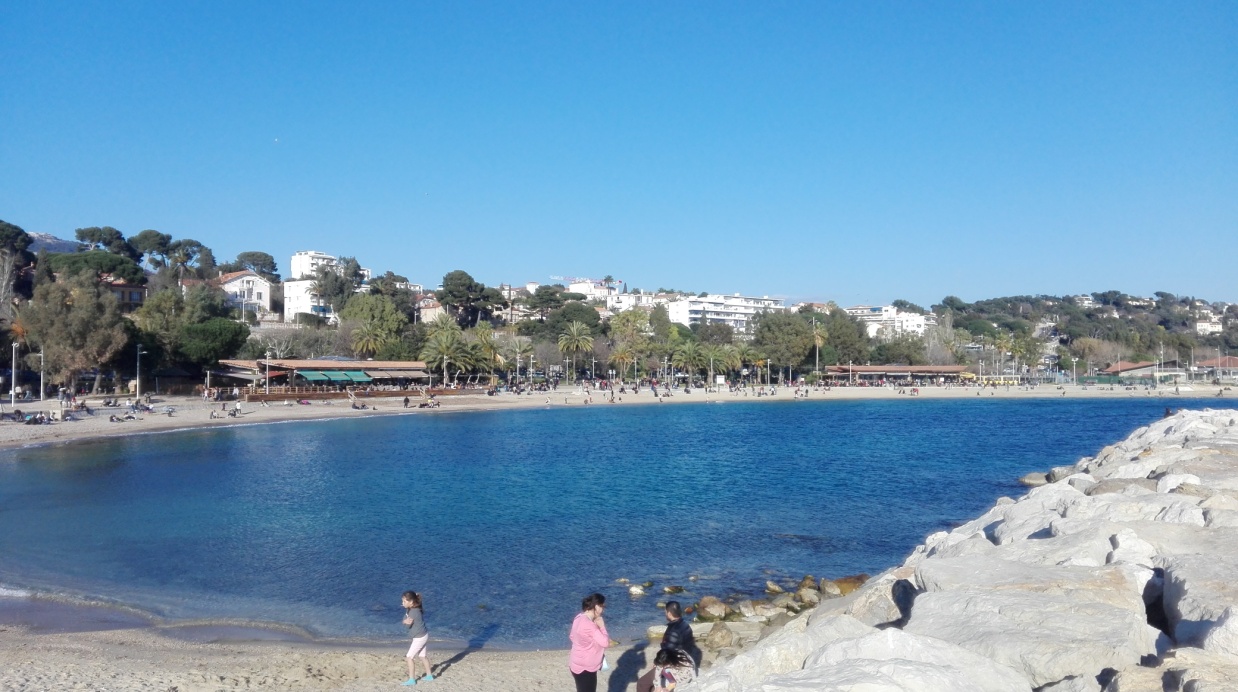 Die Strände von Mourillon (Toulon)