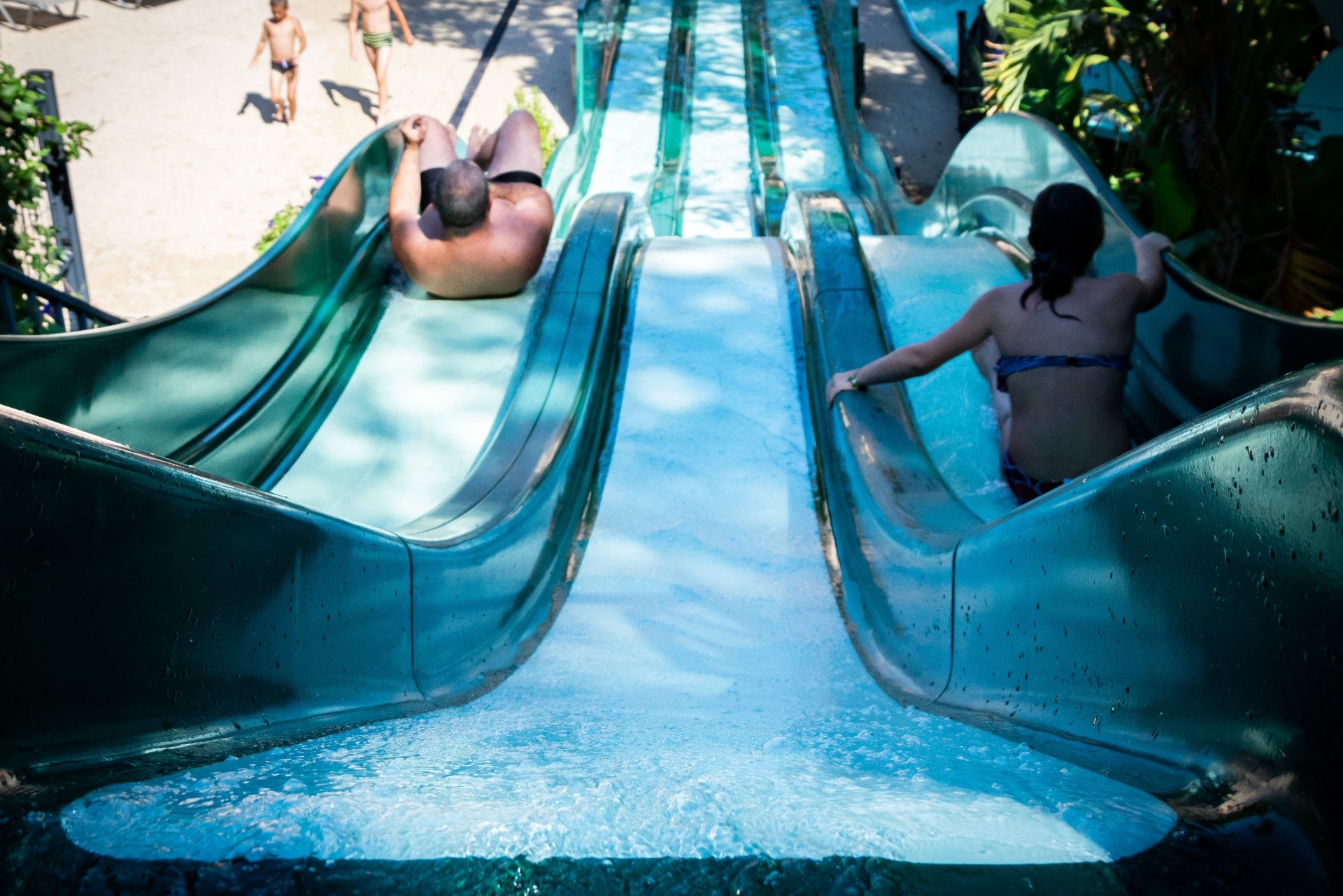 Lavandou Wasserrutsche Beheizter Pool