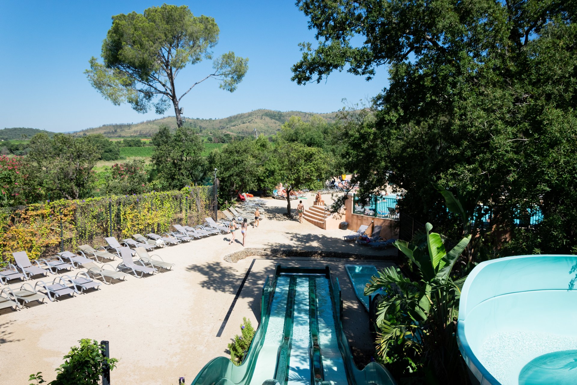 Bormes-les-Mimosas Wasserpark Wasserspiele Ferien