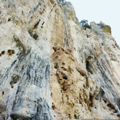 Klettern in Châteauvert - Provence