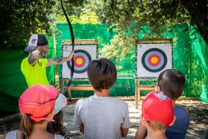 Campingplatz am Mittelmeer - Aktivitäten für Kinder - Sport Bogenschiessen