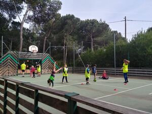 Ferien mit Kindern auf dem Campingplatz - Sport und Fussball