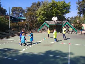 Aktivität Fussball für Kinder, dass sind sportliche Ferien