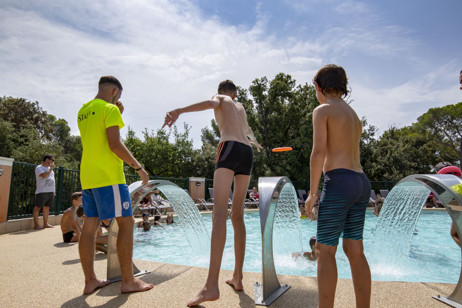 Animation Pool Wasserpark Familie Ferien