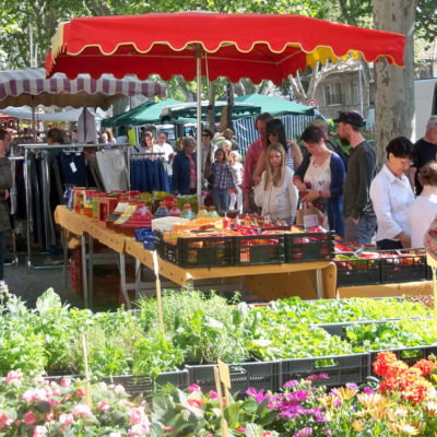 Entdecken Sie die Märkte der Provence während Ihrer Ferien auf dem Campingplatz