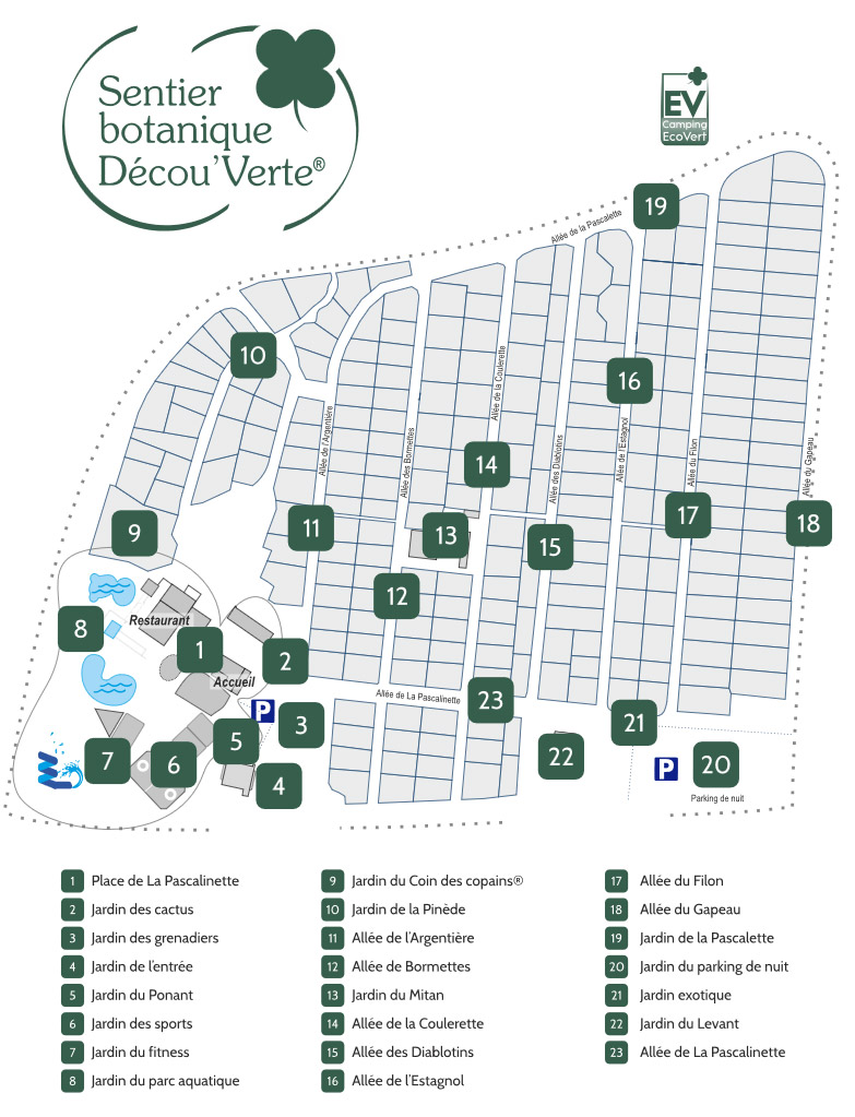 Natur bei Hyères – umweltfreundlicher Campingplatz – botanischer Lehrpfad