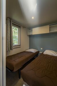 Grosses und voll eingerichtetes Mobilhaus mit Klimaanlage in der Nähe der Strände von Hyères