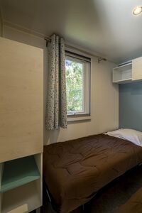 Voll eingerichtetes, preisgünstiges und  naturnahes Mobilhaus mit Klimaanlage in Frankreich