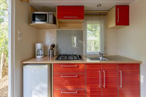 Billiges Mobilhaus für Ferien zu zweit