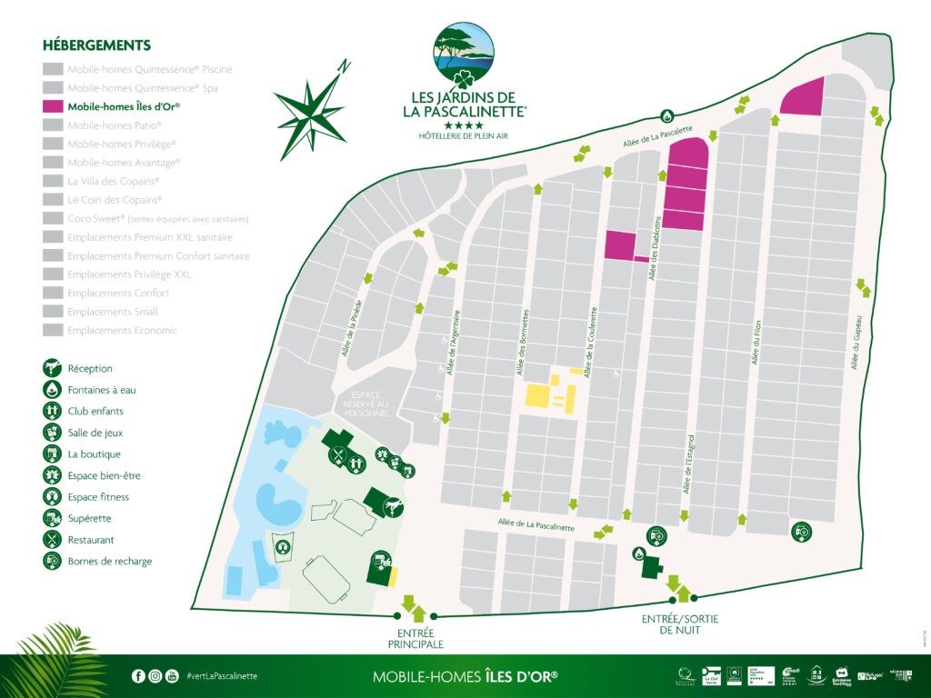 Situation Mobilhaus Îles d'Or®