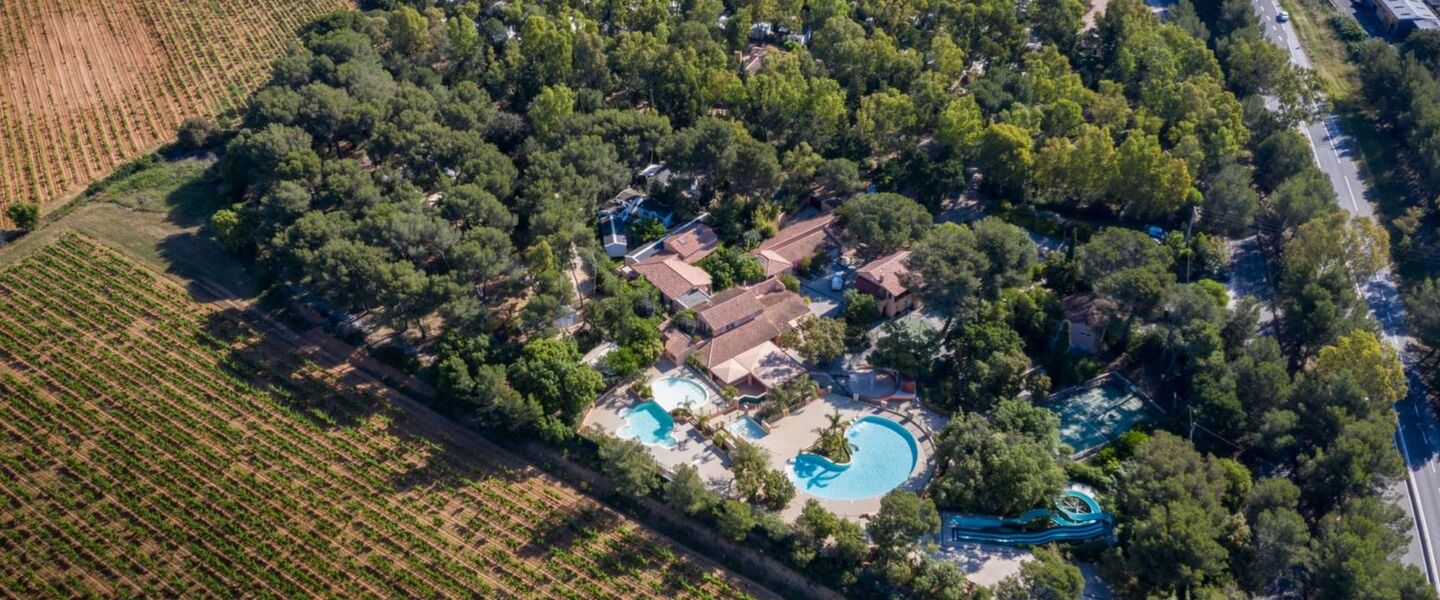 Naturnaher und umweltbewusst geführter Campingplatz mit 4 Pools an der Côte d’Azur