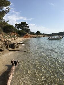 Der Strand ‘La Courtade’ in Hyères