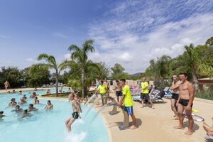 Wasserspiele und Pools im Wasserparadies