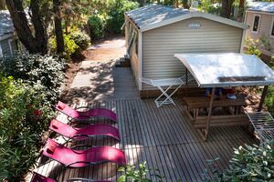 Mobilhaus für 6 Personen auf einem Campingplatz in Hyères