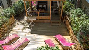 Ein Mobilhaus der Luxusklasse für 4 Personen an der Côte d'Azur