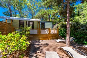 Mietobjekt: hochwertiges Mobilhaus auf einem Campingplatz