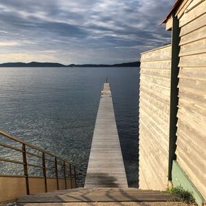 Die Halbinsel Giens in Hyères und im Departement Var