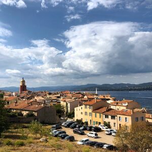 Ein preisgünstiger Campingplatz in der Nähe von dem Dorf Saint Tropez