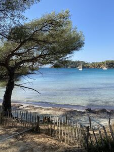 Ein schöner Strand in Bormes-les-Mimosas