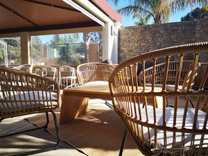 Restaurant mit einer Lounge auf unserem Campingplatz**** im Departement Var