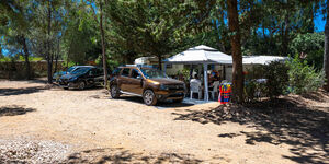 Ein Stellplatz für ein Wohnmobil auf unserem Campingplatz**** im Departement Var