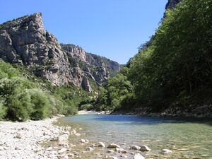  Wassersport in der Schlucht Verdon