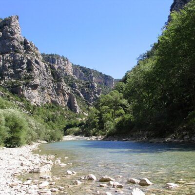 Eine Radtour durch die Verdon-Schlucht