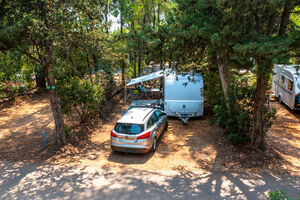 Stellplätze für Wohnwagen, Zelt und Wohnmobil auf unserem naturnahen Campingplatz im Departement Var